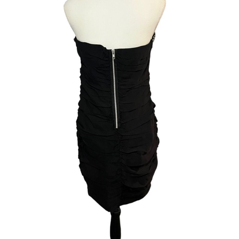 Torrid size 14 NWT little black cocktail dress with beadwork - Picture 5 of 14